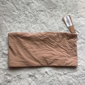 SKIMS Women's Fits Everybody Bandeau Bra Clay BR-BND-2026 Size Small NWT